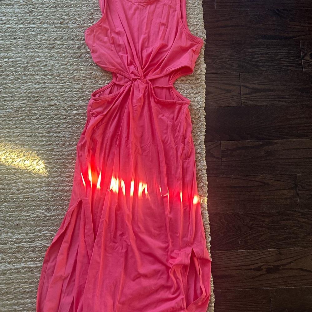 Beyond Yoga Around the world front twist dress - Picture 3 of 3
